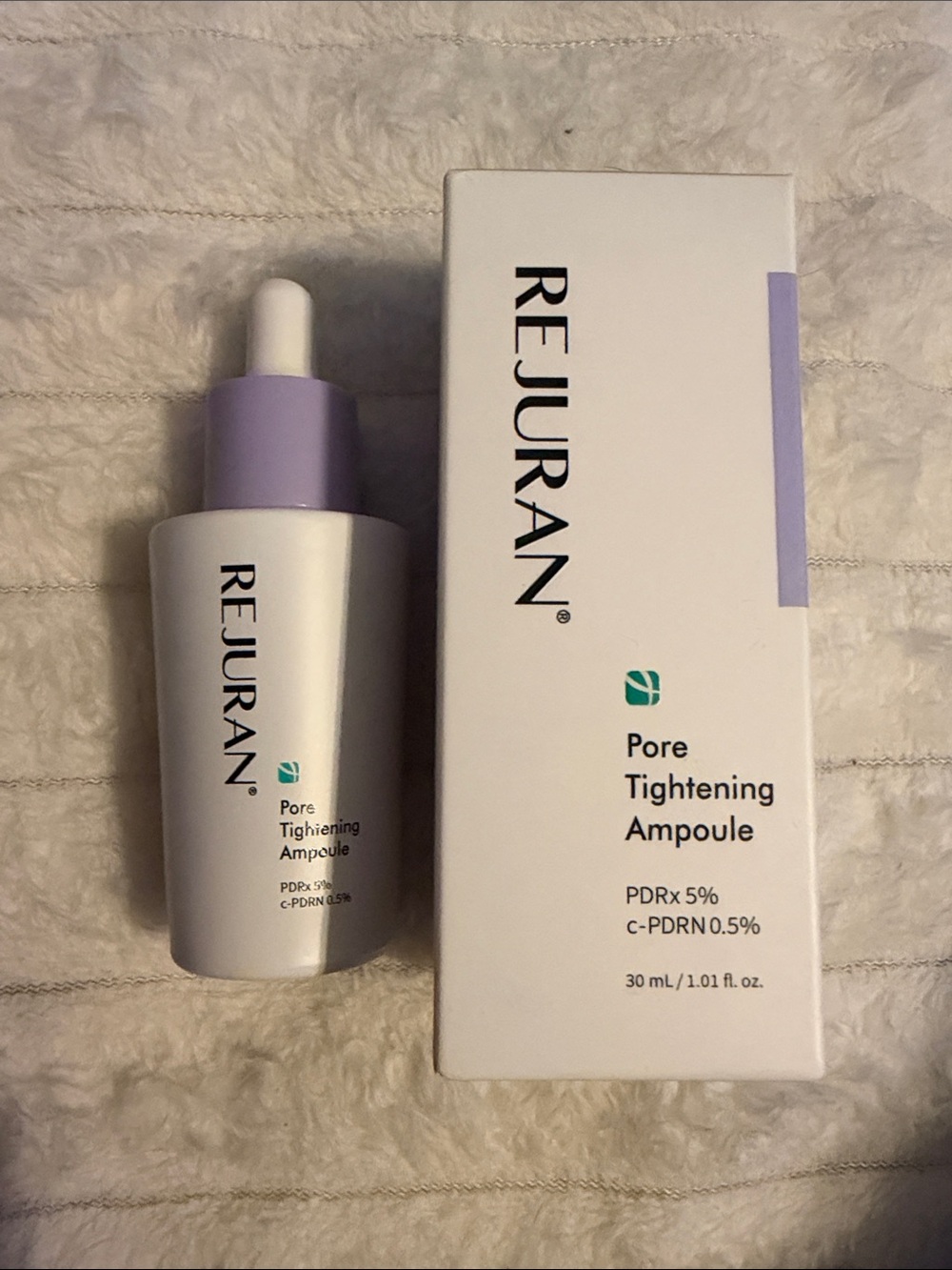 Rejuran Pore Tightening Ampoule – Lavender/White